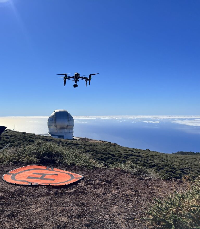 Rodaje de cine en Canarias Drones