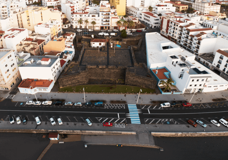 Castillo a vista de drone