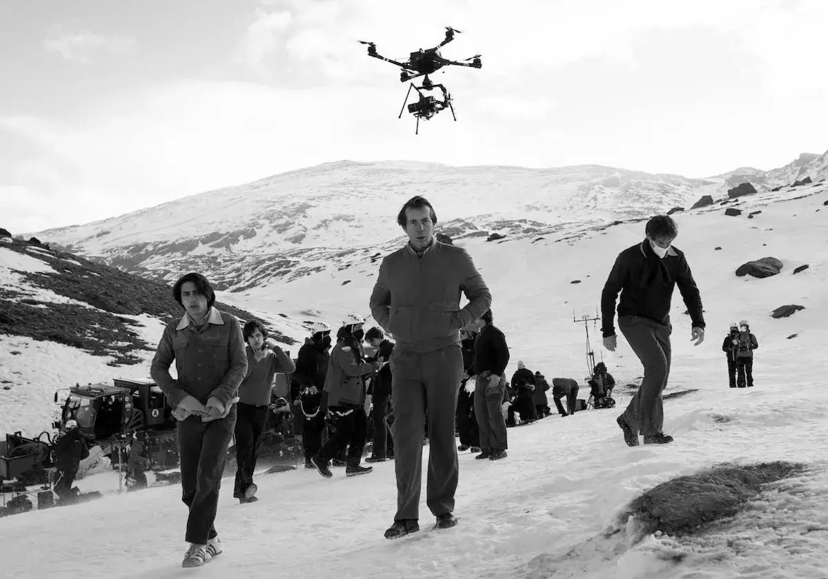 Drone Sociedad de la nieve