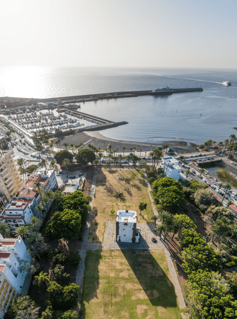 Servicio de dron en La Gomera
