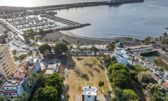 Servicio de dron en La Gomera